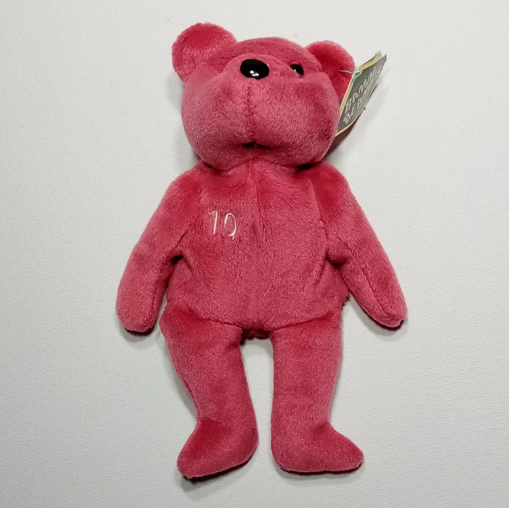 1998 Salvino's Bammers #10 Chipper Jones #42 Mo Vaughn Beanie Bears - Picture 12 of 12
